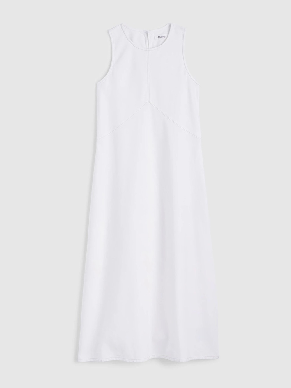 Madewell Denim Seamed Maxi Dress - Picture 6 of 7